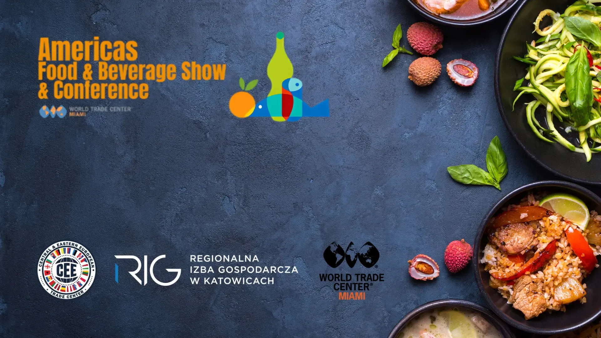 Food and Beverage Show promotional banner